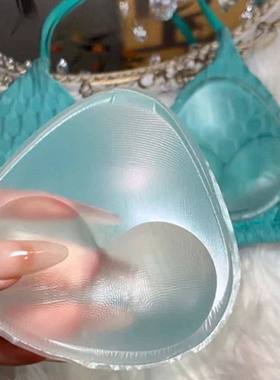Chest Push Up Sticky Bra Thicker Sponge Bra Pads Breast