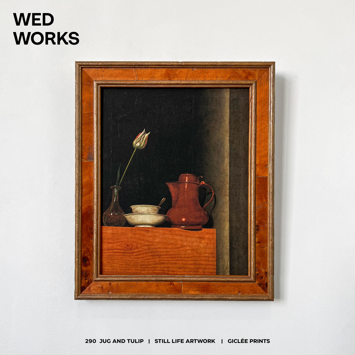 WED 小众中古风静物花卉进口实木框装饰画原创设计师挂画展厅板房,家居饰品,现代装饰画,淘宝优惠券,粉丝福利购,淘宝优惠卷