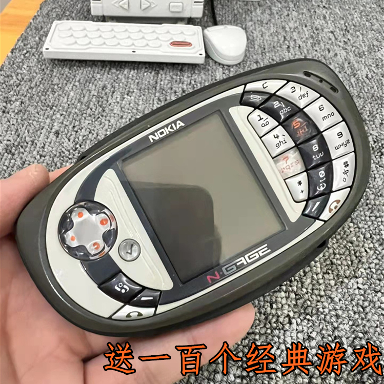 nokia/诺基亚 n-gage qd经典游戏手机智能直板备用怀旧收藏老款机