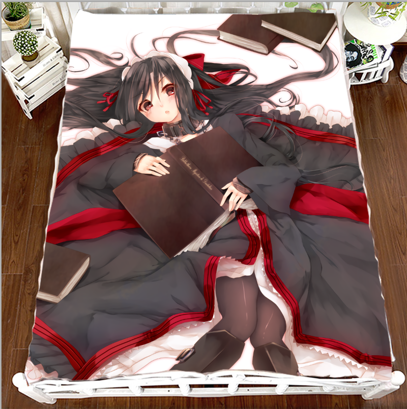 丹特丽安的书架床单毛毯被套宿舍动漫周边日本二次元宅男生日礼物