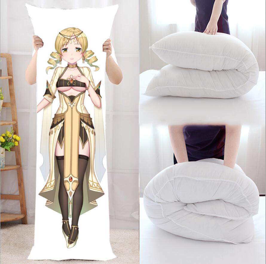 魔法少女小圆巴麻美等身抱枕 动漫周边cos二次元来图diy生日礼物