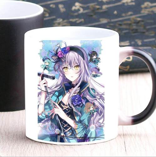 bangdream凑友希那马克变色杯动漫周边cos二次元宅男腐女生日礼物