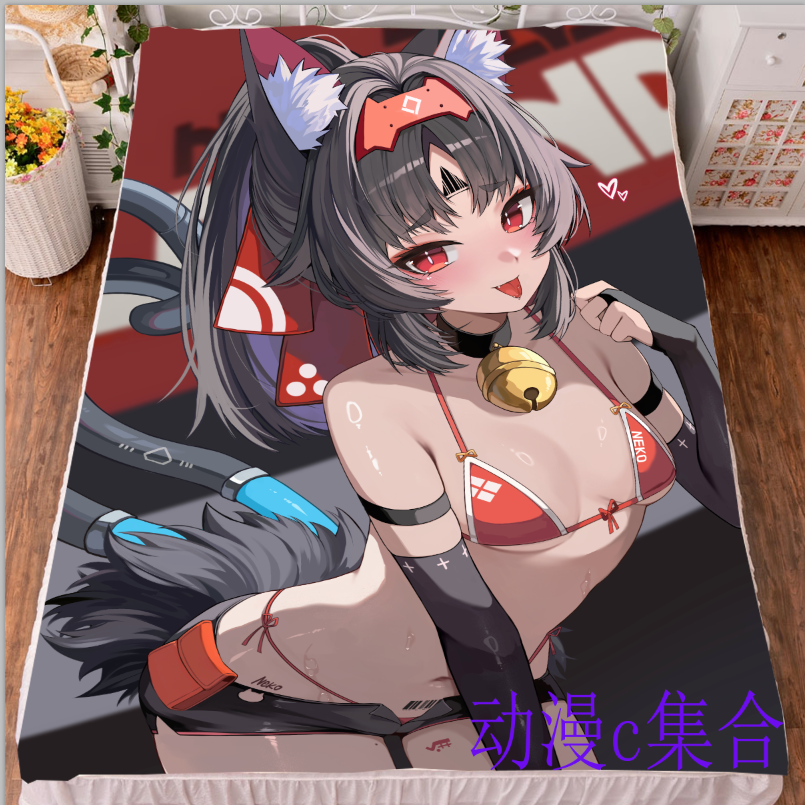 绝区零猫宫又奈床单毛毯被套床笠浴巾动漫周边开学毕业生日礼物