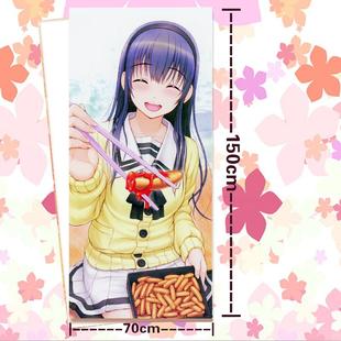 君与彼女与彼女之恋曾根美雪毛浴巾手帕动漫周边二次元生日礼物