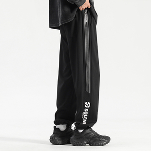 CK5235 特P38 控78 裤 A107 秋季 子男潮流宽松休闲卫裤 菠萝格