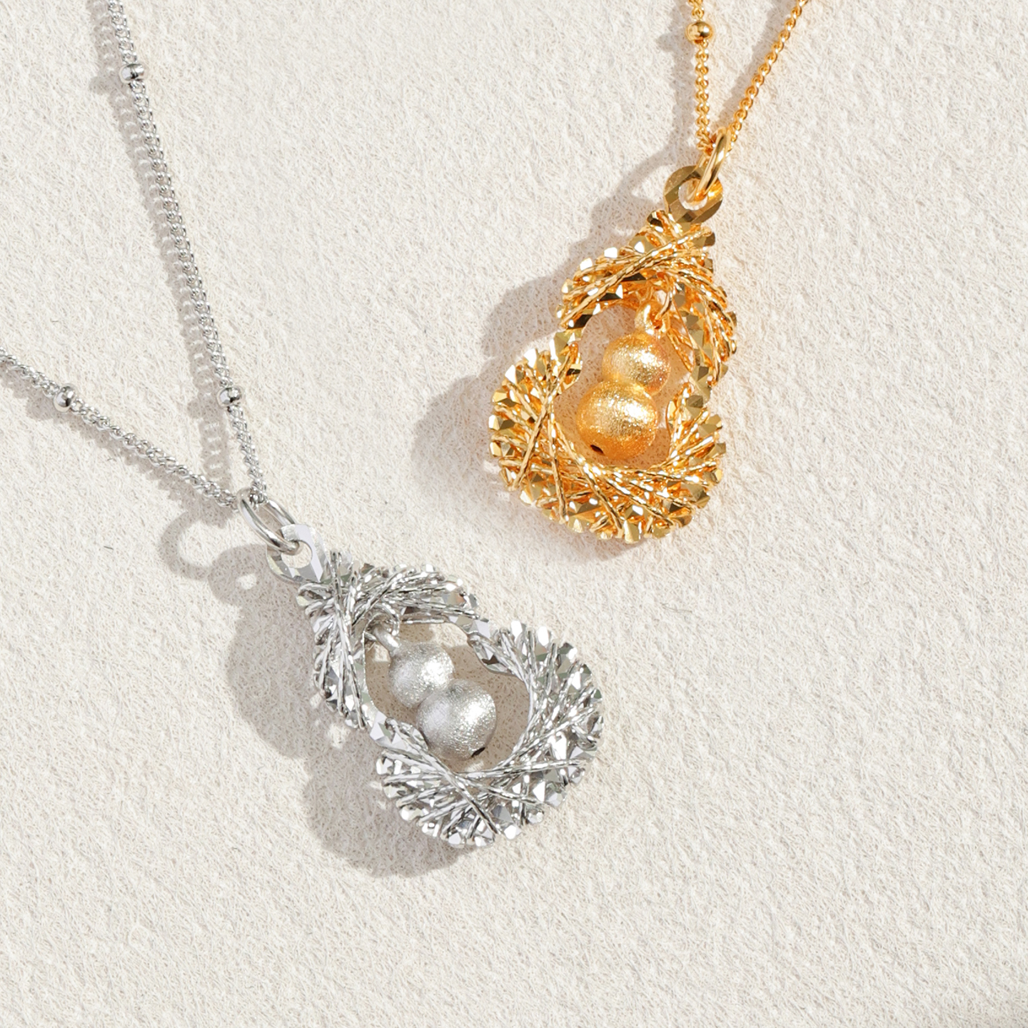 卓蝶珠宝葫芦项链