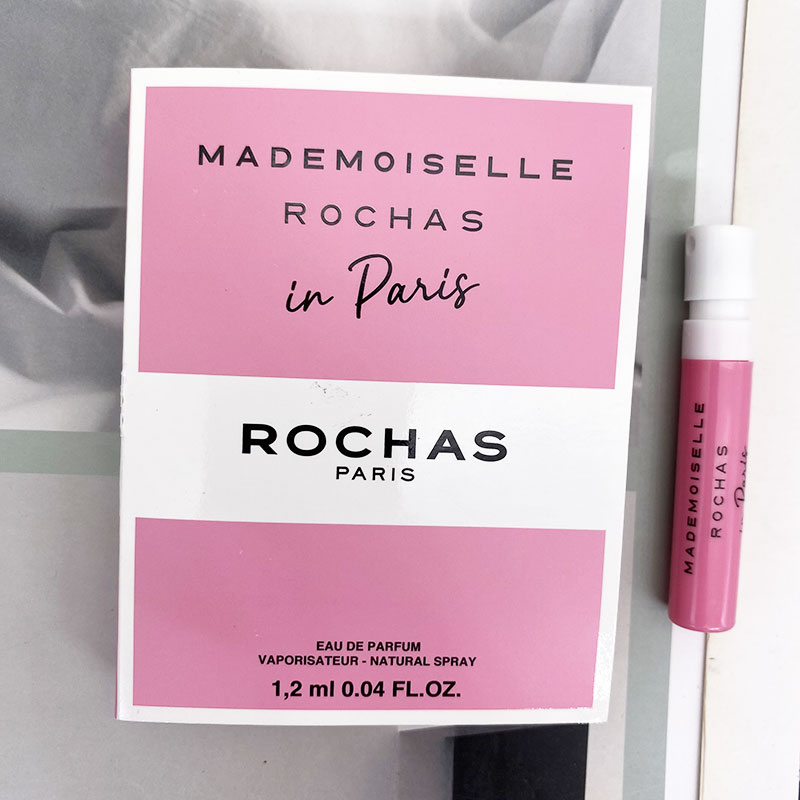新罗莎Rochas Mademoiselle Rochas in Paris女士浓香水小样1.2ML