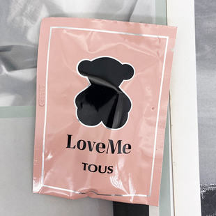 Onyx 桃丝熊Tous LoveMe The 女士小样1.5ML Parfum挚爱小熊玛瑙版
