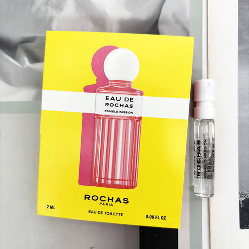 2026罗莎Rochas Eau de Rochas Pomelo Passion女士淡香水小样2ML