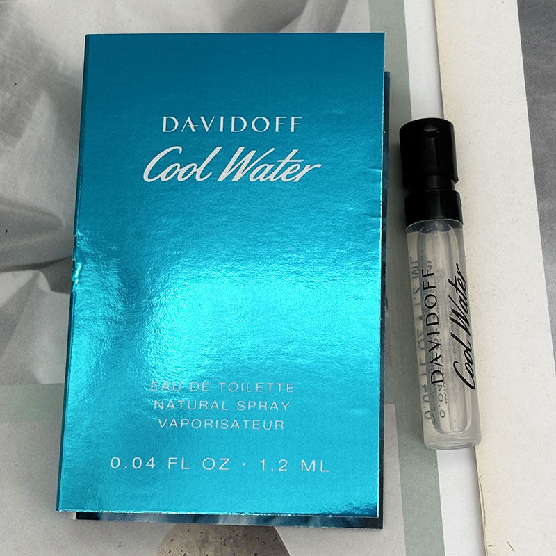 法国大卫杜夫Davidoff Cool Water冷水男士淡香水试管小样1.2ML图片