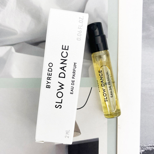 法国小众柏芮朵Byredo 试管小样2ML Dance慢舞中性浓香水原装 Slow