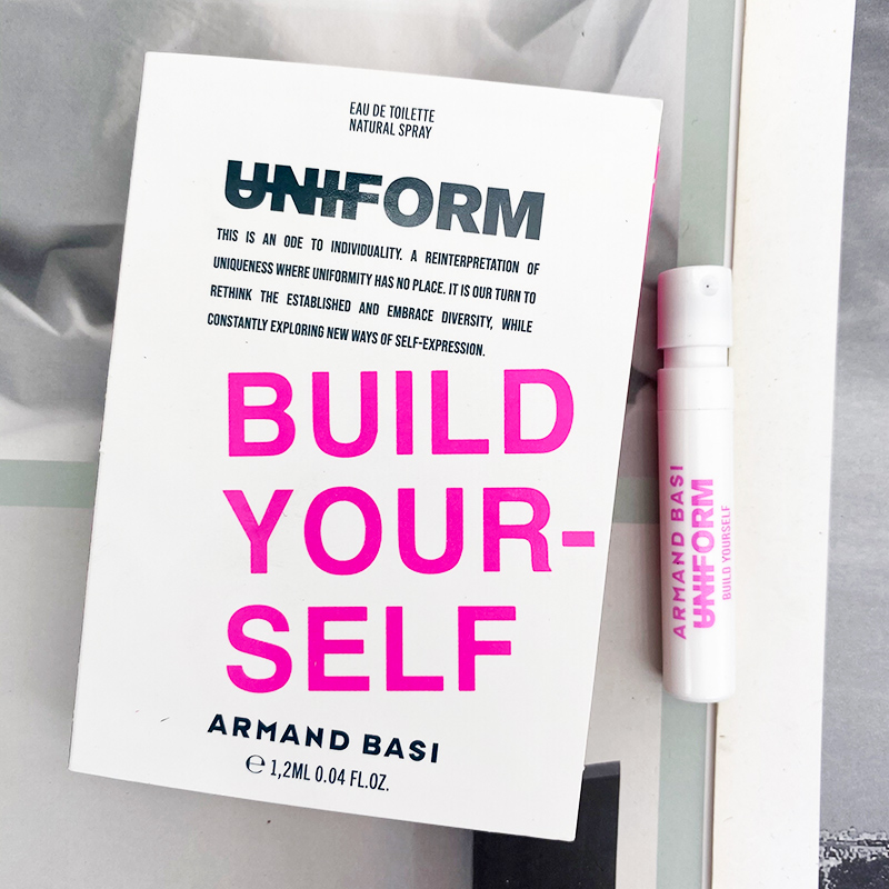 2023新Armand Basi阿曼贝斯Build Your-Self中性淡香水小样1.2ML