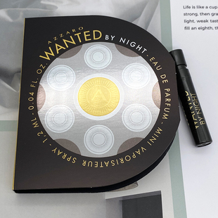 Azzaro阿莎罗Wanted by Night午夜追捕男士持久浓香EDP小样1.2ML