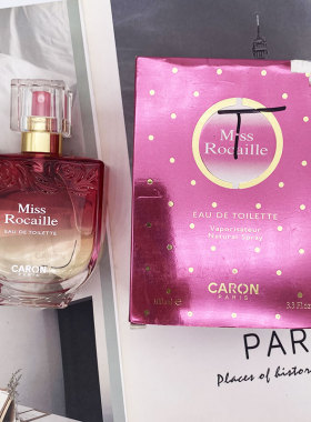 绝版法国卡朗Caron Miss Rocaille洛可可精灵女士淡香水简装100ML