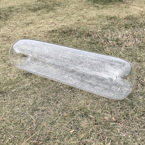 高透明充气圆柱形抱枕靠垫