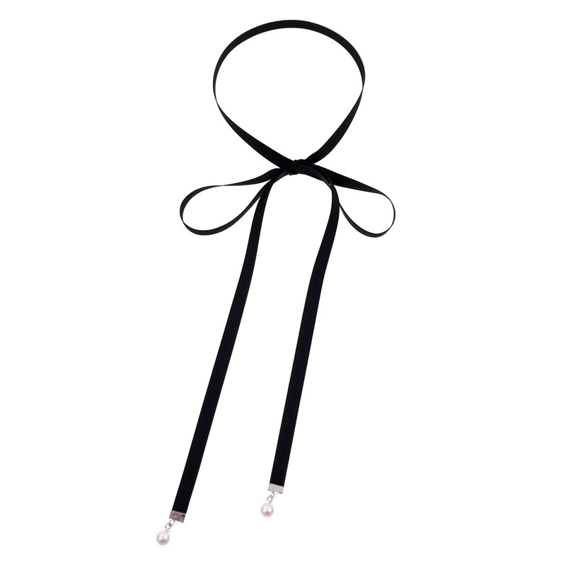 时尚百搭学院风手打结领结女衬衫领口装饰蝴蝶结领带领花衣领配饰