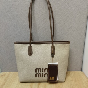 高颜值荔枝纹软皮托特包女包包外出百搭大容量单肩包女时尚 手提包