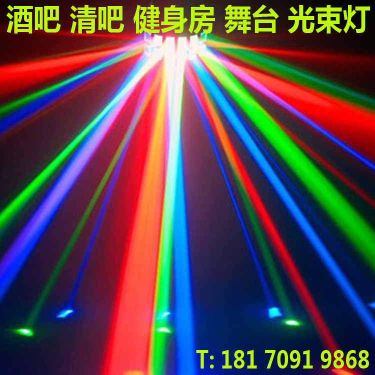声控音乐节奏家用KTV闪光七彩灯激光镭射灯宿舍蹦迪灯光彩灯旋转