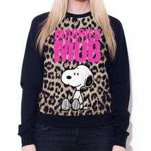 SWEAT豹纹长袖 MOB T恤 折扣现货 PEANUTS CLOT CREWNECK