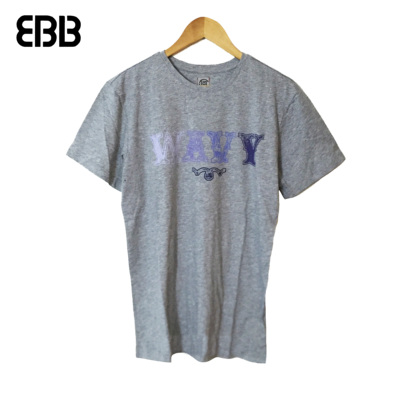 clot波浪字母C标休闲短袖t恤