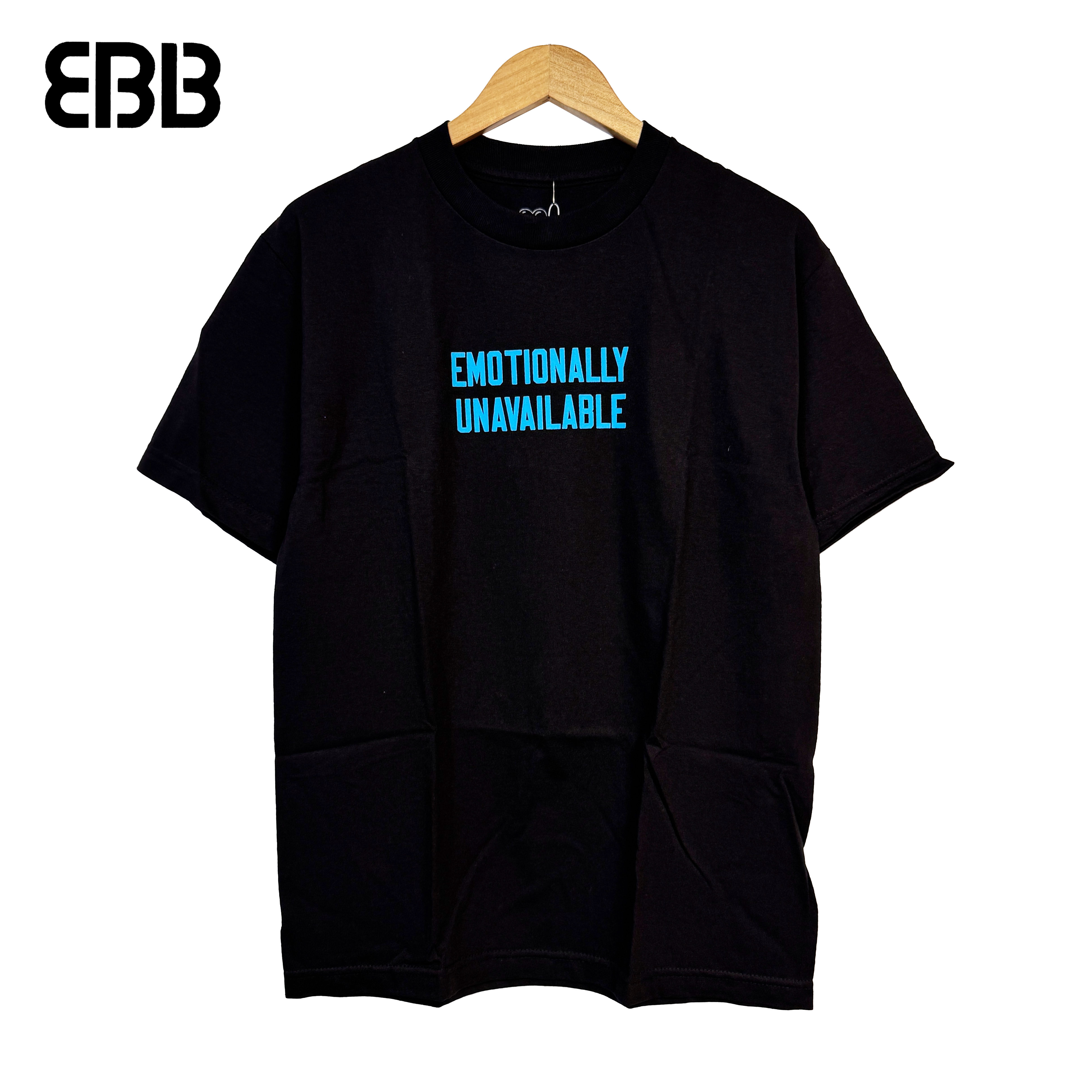 全新正品Emotionally Unavailable EU溶解爱心潮牌陈冠希短袖T恤
