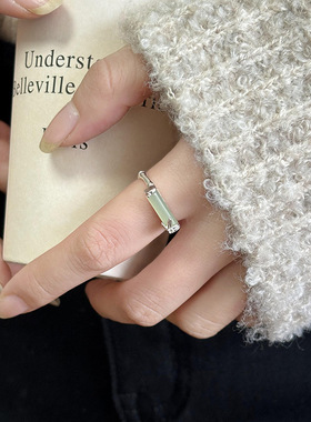 竹节戒指开口国风民族风复古手饰