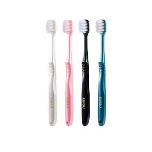 【U先新品】惠百施zero白齿圆头深层清洁清爽护龈果冻色牙刷成人