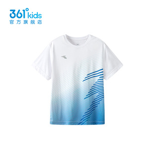 【商场同款】361童装男童短袖针织衫2025年春季中大童新款针织衫