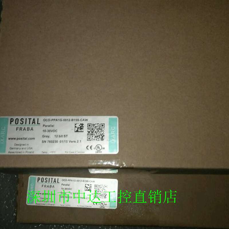 全新POSITAL编码器OCD-PPA1G-0012-B15S-CAW 原装全新议价 标准件/零部件/工业耗材 其他五金件 原图主图