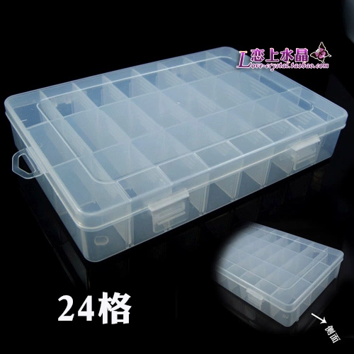 Аксессуар ручной работы, аксессуары, прозрачные бусины, коробка, 8 ячеек, 10 ячеек, 15 ячеек, 24 ячеек