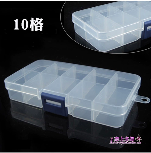 Аксессуар ручной работы, аксессуары, прозрачные бусины, коробка, 8 ячеек, 10 ячеек, 15 ячеек, 24 ячеек