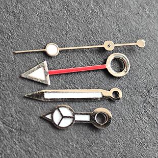 手表配件NH34机芯表针GMT两地区针指针绿夜光3804机芯表针