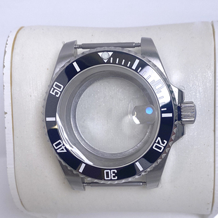 40mm 改装手表配件透底表壳表圈适配NH34/NH35机芯