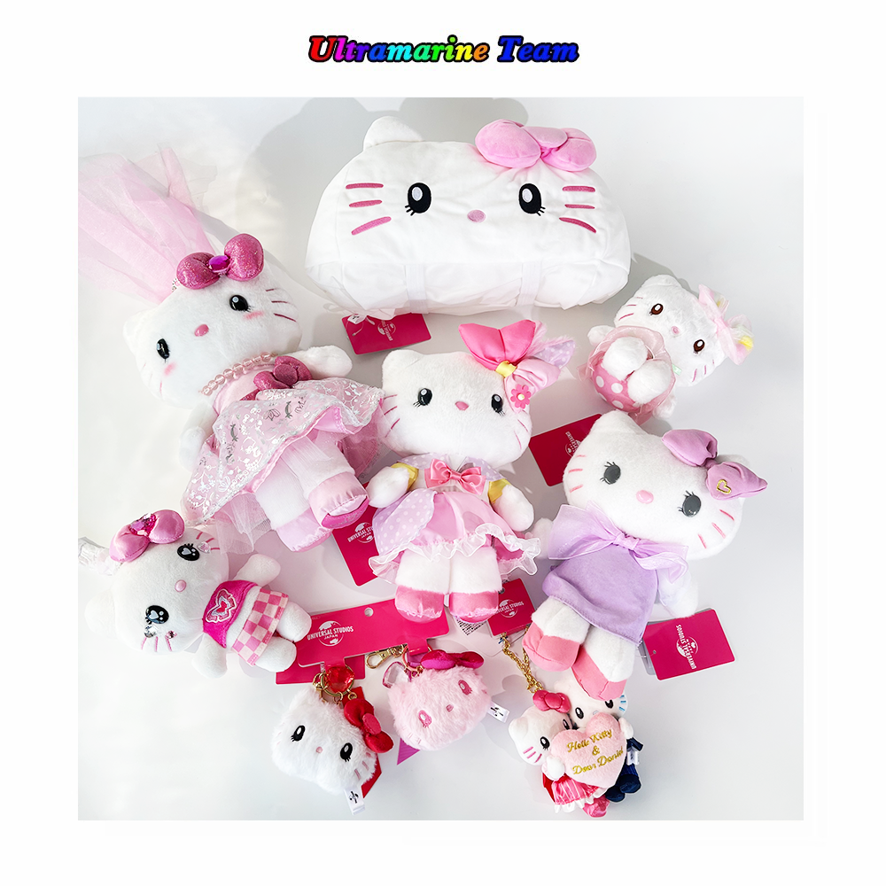 【日本地区限售】USJ环球影城Hello Kitty公主公仔钥匙扣挂件合集