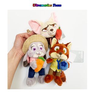 【限定】日本东京迪士尼 狐尼克兔朱迪耳廓狐收获果实系列 挂件