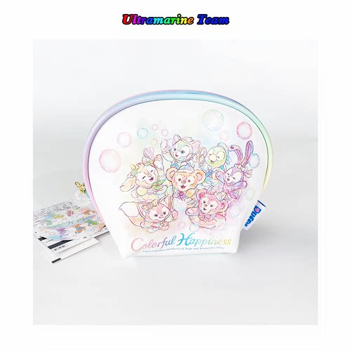 【纪念款】东京迪士尼 7小只20周年纪念周边 露露 Duffy 化妆包