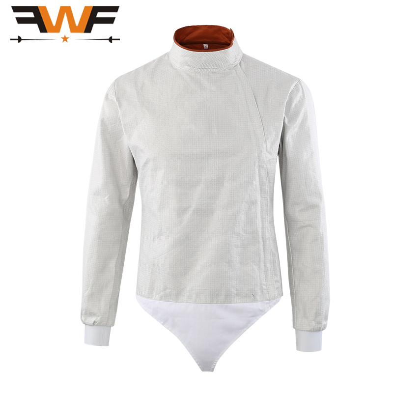 现货FWF德国进口佩剑击剑金属衣女子银色电衣不锈钢丝器材可洗涤