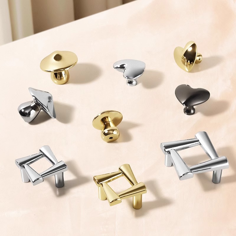 儿童房创意蘑菇把手衣柜拉手