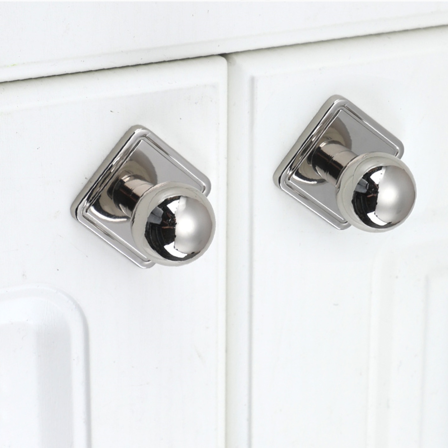 美式简约圆球方形小拉手