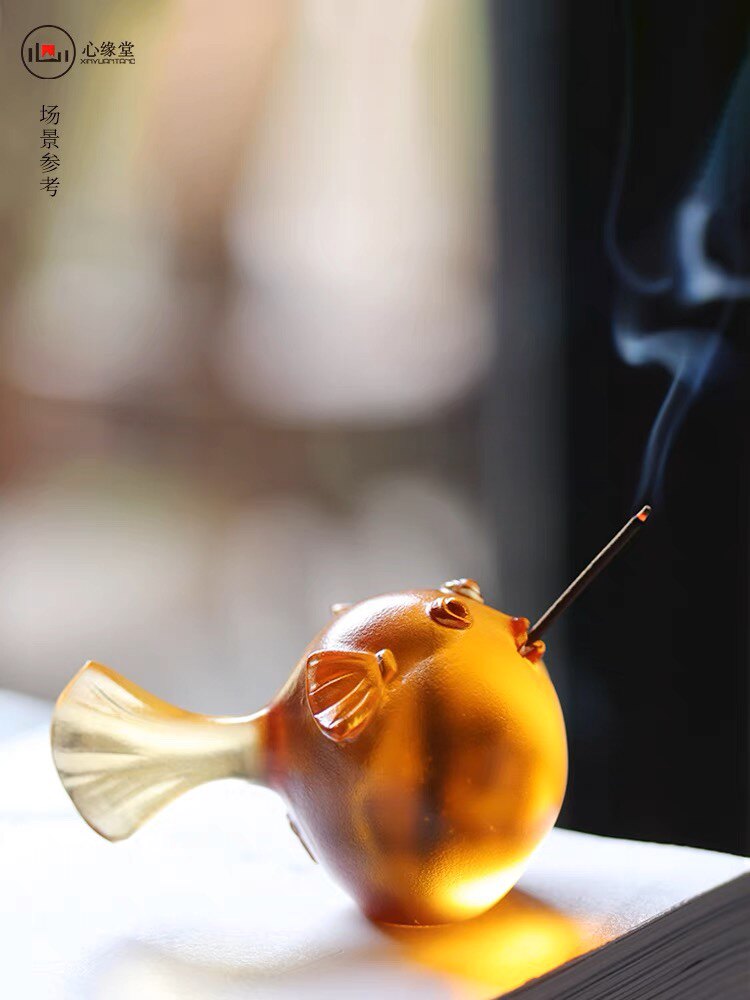 茶宠心缘堂香器琉璃中式