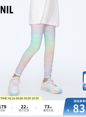 【商场同款】安奈儿童装女童裤子秋弹力打底裤AG416523