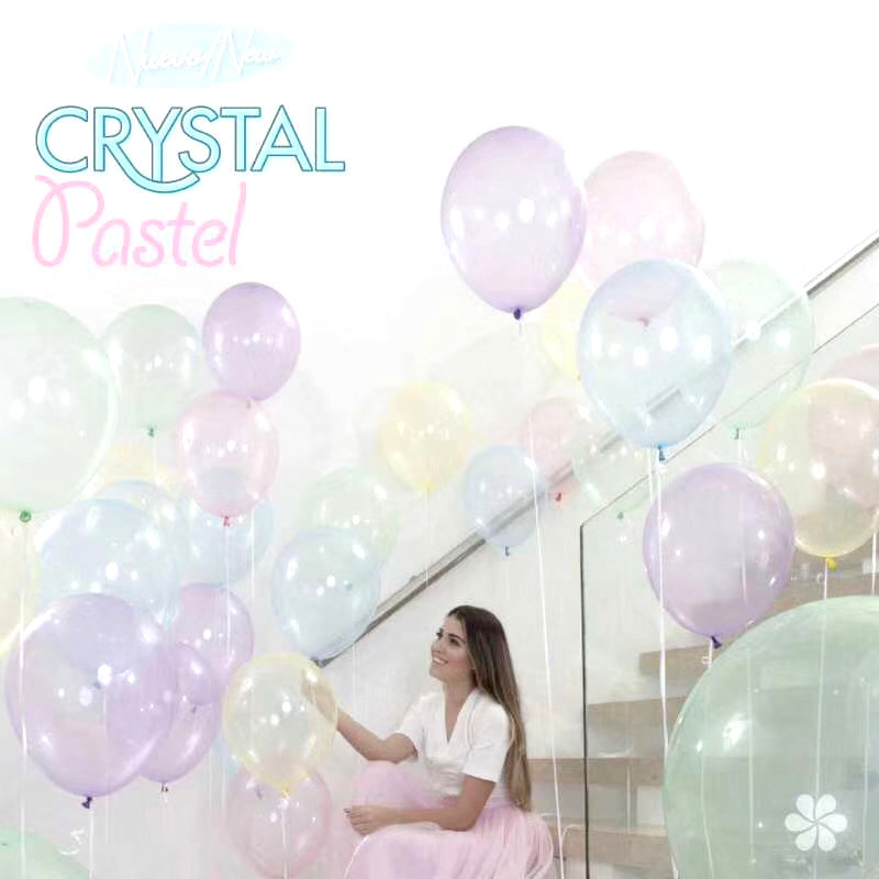 sempertex哥球s24 24英寸 泡泡糖 透明进口气球 looner气球迷恋