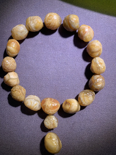 早期老血脉对孔尺寸1.2，珠子油润饱满！