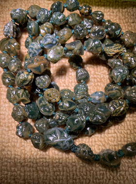 虎皮 虎皮筋脉108粒，纹理清晰