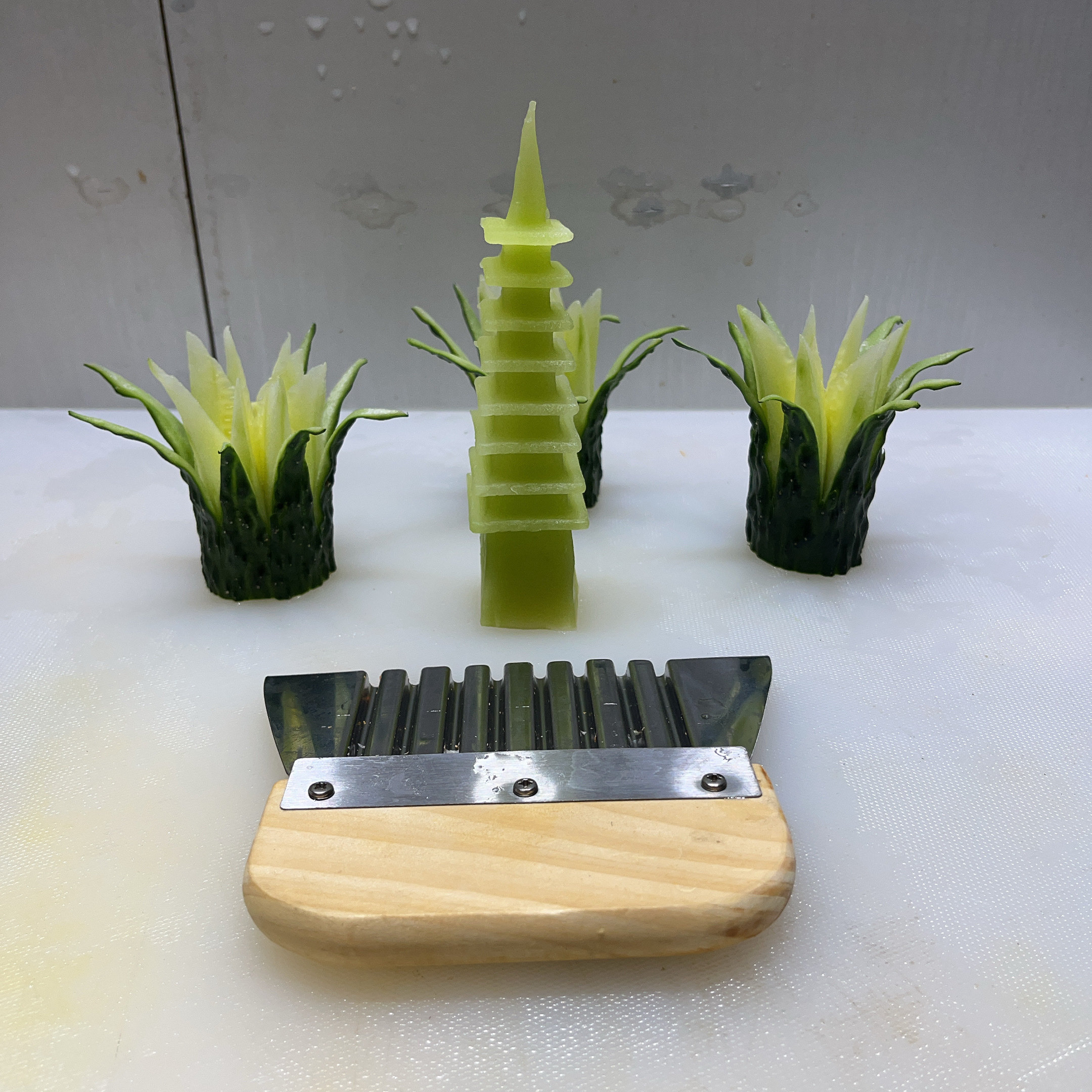 新款宝塔刀酒店餐厅创意特色雕刻刀具厨房家用水果蔬菜雕花工具