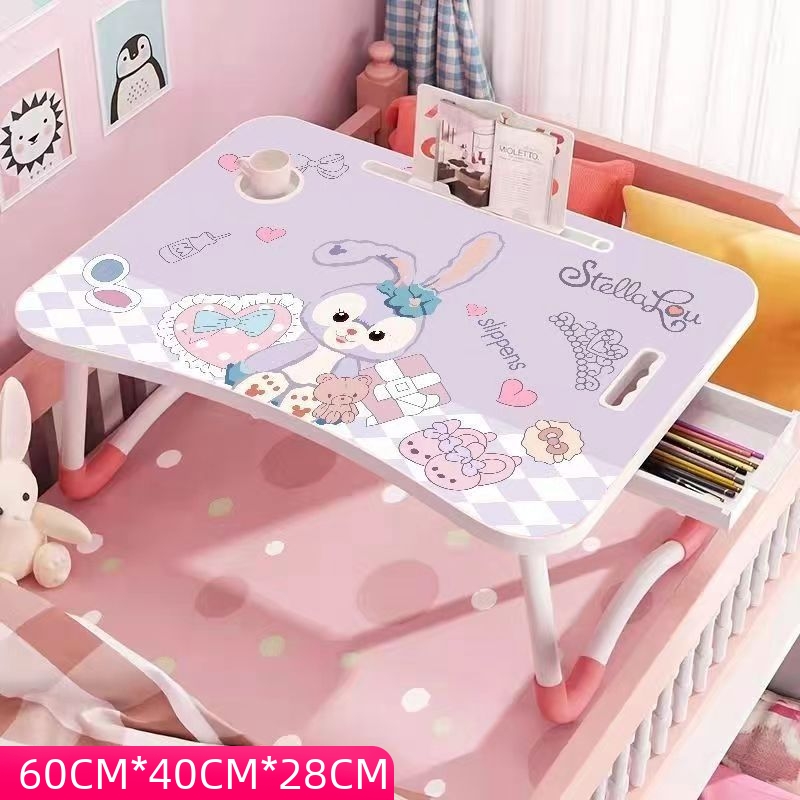 可爱卡通床上小桌子折叠儿童书桌
