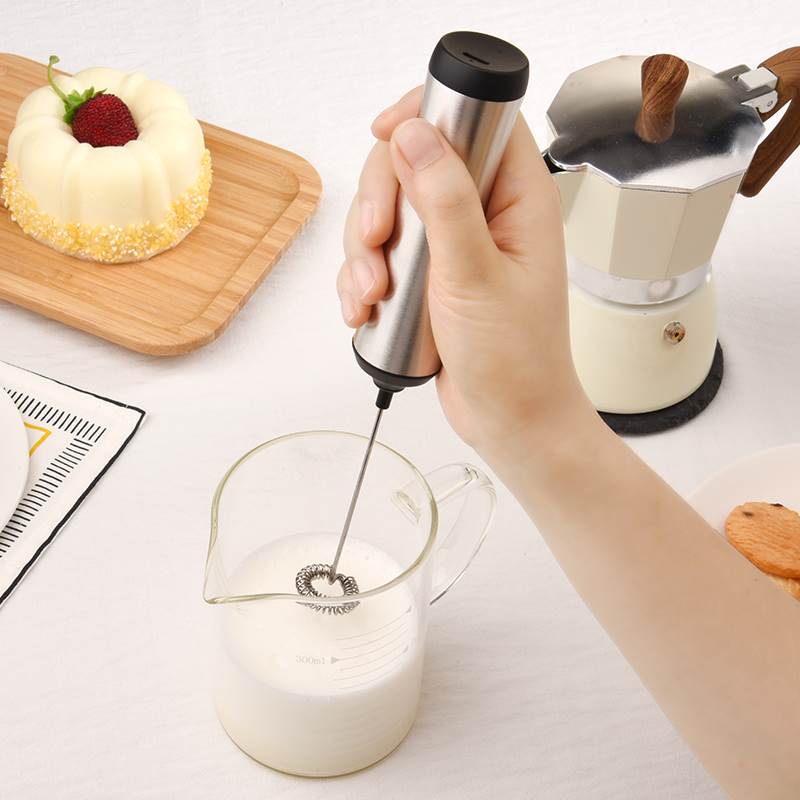 电动咖啡打奶泡器 家用手持迷你无线牛奶搅拌棒打发器烹饪搅拌器