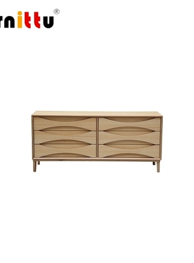 furnittu北欧实木 retro lowboy dresser/门厅柜边柜斗柜 玄关柜