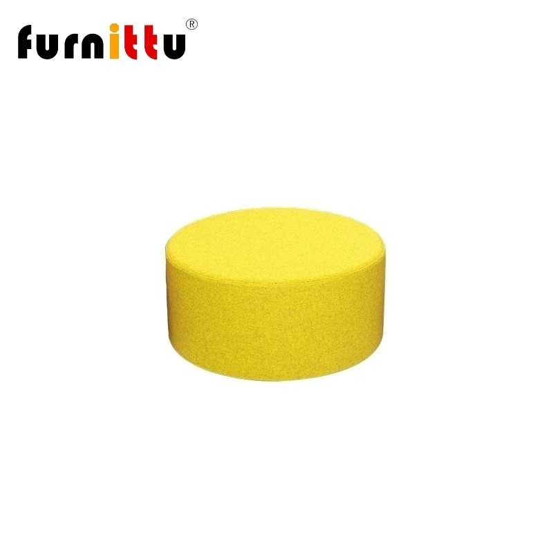 furnittu创意设计师家具 hula hoop pouf呼啦圈圆墩 布艺沙发矮凳
