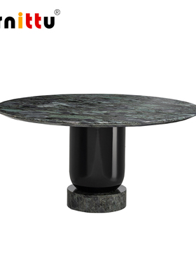furnittu创意设计师家具北欧艺术小户型样板间COLOS大理石餐桌